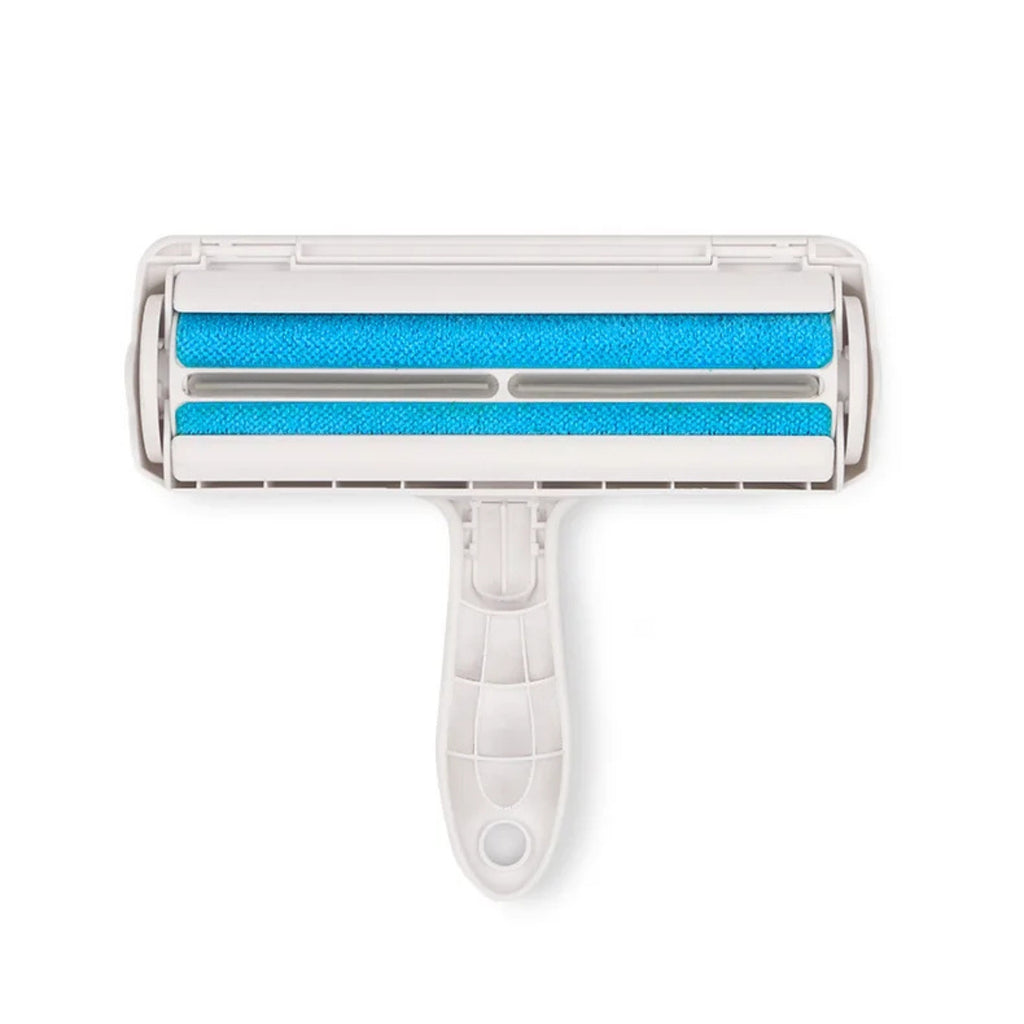 Rouleau anti-poils autonettoyant Poiluxe vue de face pour nettoyer sols et tapis