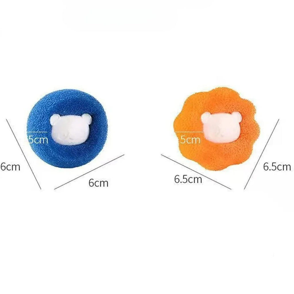 Balle anti-poils réutilisable pour linge details chien chat