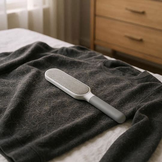 Brosse électrostatique anti-poils enlevant poils sur vêtements en laine