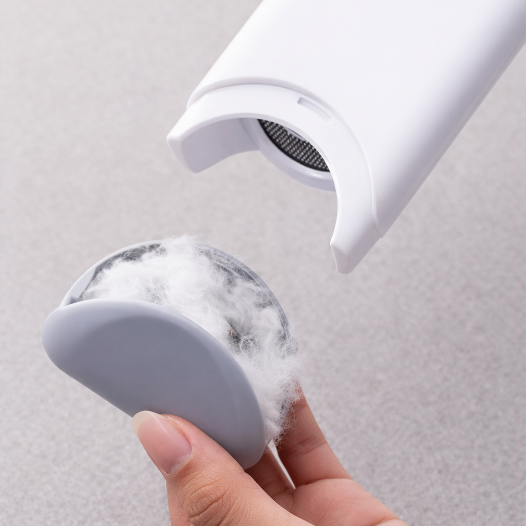 Mini brosse électrostatique nettoyant canapé tissu des poils d'animaux