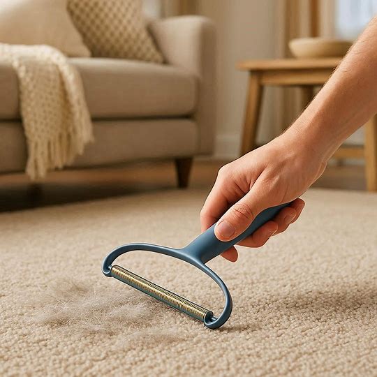 Nettoyage facile brosse anti-poils portable après poils incrustés