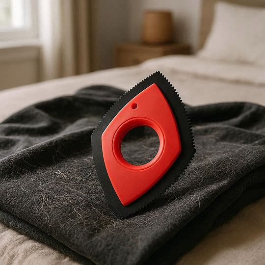 Peigne enlevant poils chien sur vêtements noirs efficacement 1